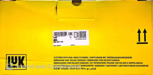 Kit d'embrayage volant moteur complet(Golf/leon/octavia/passat/tiguan)(6 vitesse) LUK