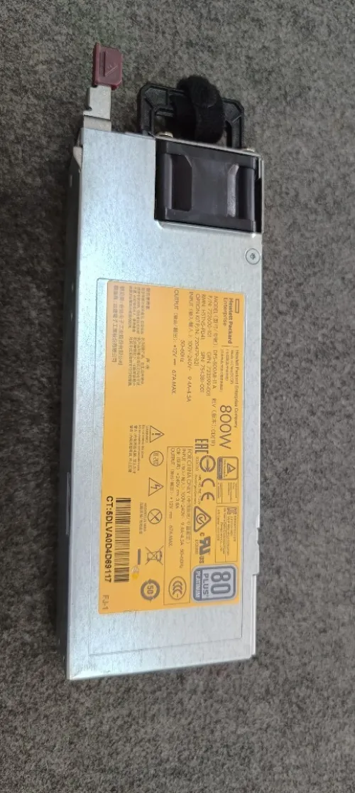 alimentation serveur hp 800W & 500W