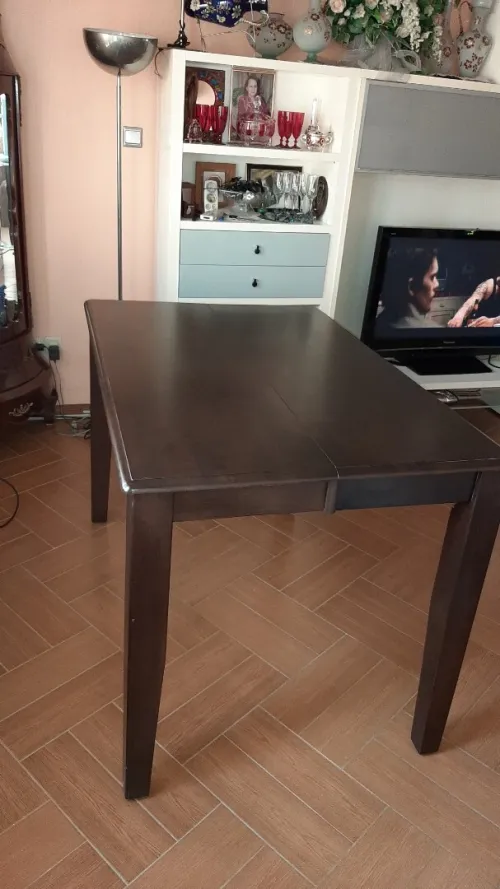 Table haute pour salon avec 8 chaises
