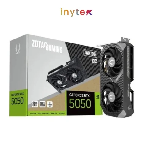 Carte Graphique ZOTAC GAMING GeForce RTX 5050 8GB Twin Edge black 182bit ddr6
