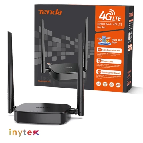 ROUTEUR TENDA 4G03 PRO N300 WIFI 4G LTE