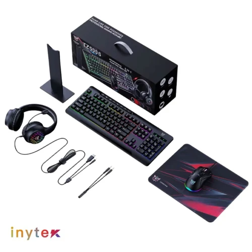 Combo gaming clavier souris casque tapis support onikuma TZ5006