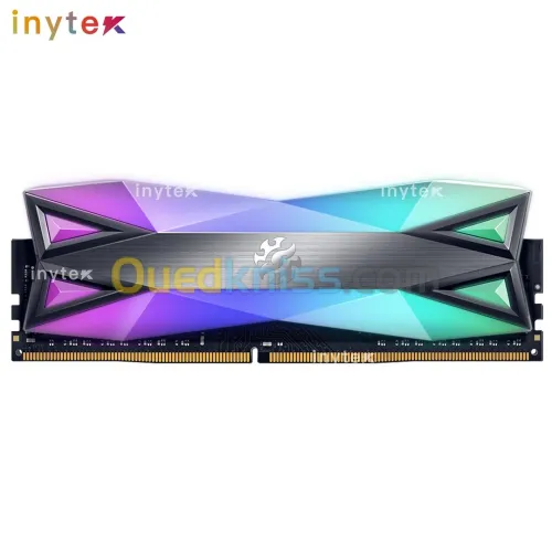 RAM DDR4 8 GB et 16 GB 3200MHZ CL16 SPECTRIX D60G XPG GRIS ADATA 