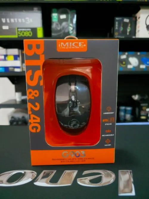 SOURIS SANS FIL 2.4GH +BT 5.1 RECHARGABLE RGB IMICE G903