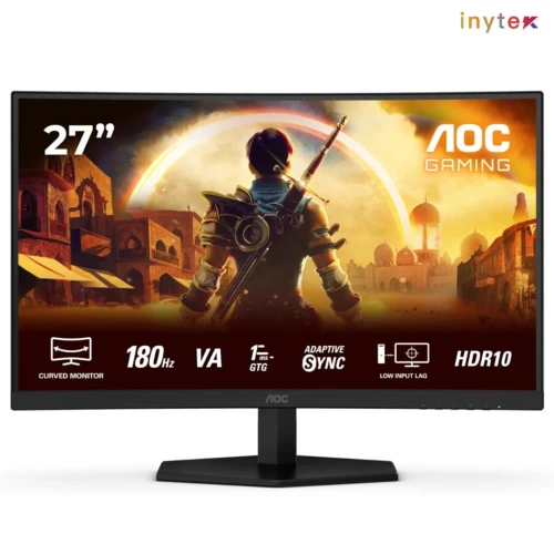 ECRAN PC AOC C27G42E 27" CURVED FULL HD 180HZ 0.5 MS BLUE LIGHT