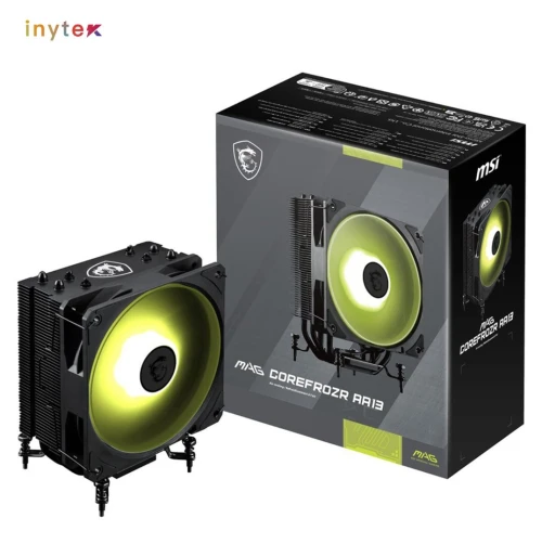 Ventilateur processeur 120 mm avec éclairage ARGB MSI MAG COREFROZR AA13 (Noir)