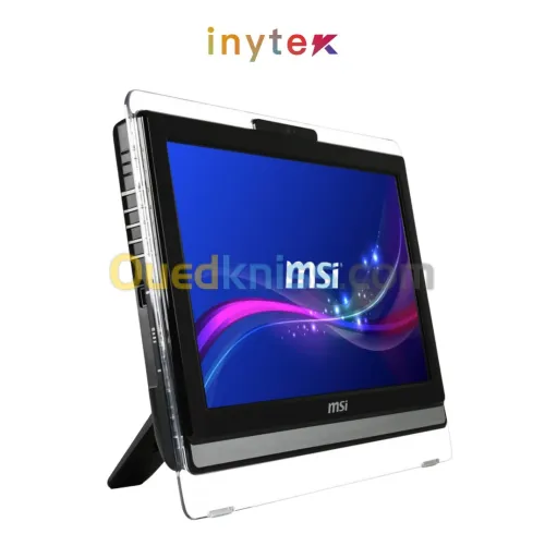 PC ALL IN ONE MSI AIO AMD/4G /HDD 500GB /GR-DVD/ ECRAN 20" TACTILE