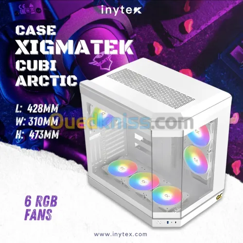 Boitier Gamer CUBI ARCTIC XIGMATEK