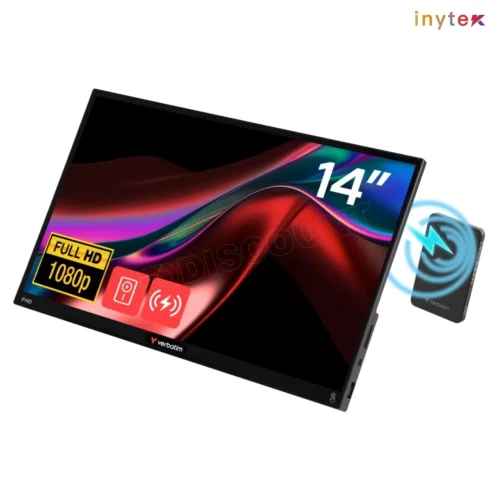 ECRAN VERBATIM PORTABLE TACTIL 14" IPS FHD BATTERIE 5000 MAH