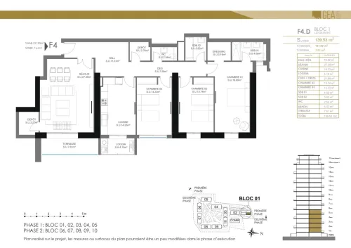 Vente Appartement F4 Alger Draria