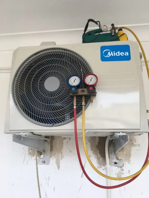 Installation climatiseur