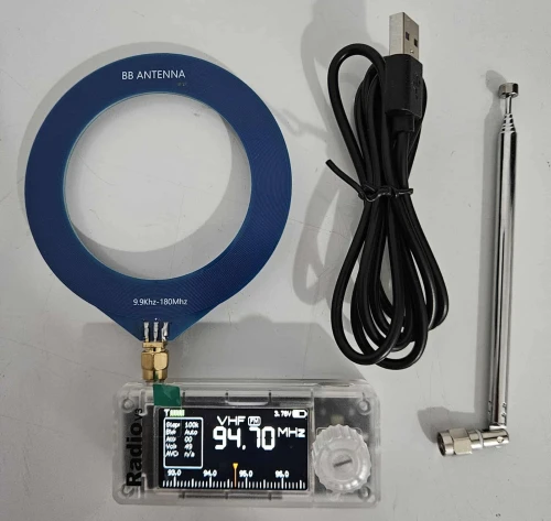 Radio Amateur mini SDR SI4732 V3 de poche SSB-LSB, USB, AM FM. ESP32: HF, SW, MW, VHF