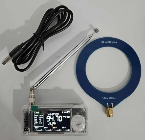 Radio Amateur mini SDR SI4732 V3 de poche SSB-LSB, USB, AM FM. ESP32: HF, SW, MW, VHF