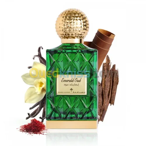 PARFUM Emerald Oud EDP 75ml BY IBRAHIM AL QURASHI. For Her, For Him, Unisex