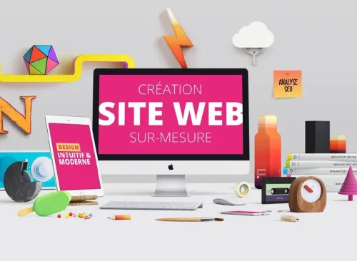 création des sites web sur mesures