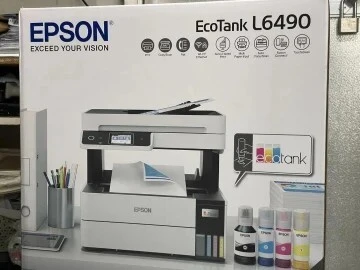 EPSON EcoTank L6490 Imprimante multifonction - Couleur - USB - WIFI - Réservoirs rechargeables.