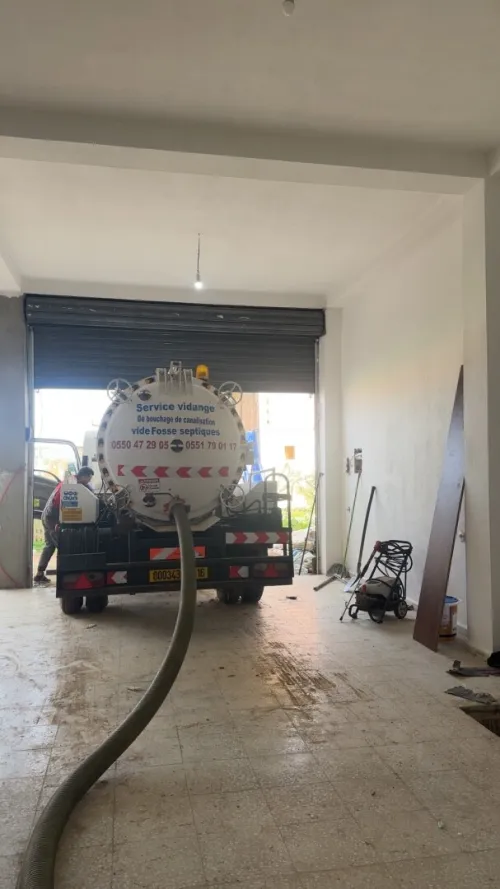 Camion vidange Débouchage