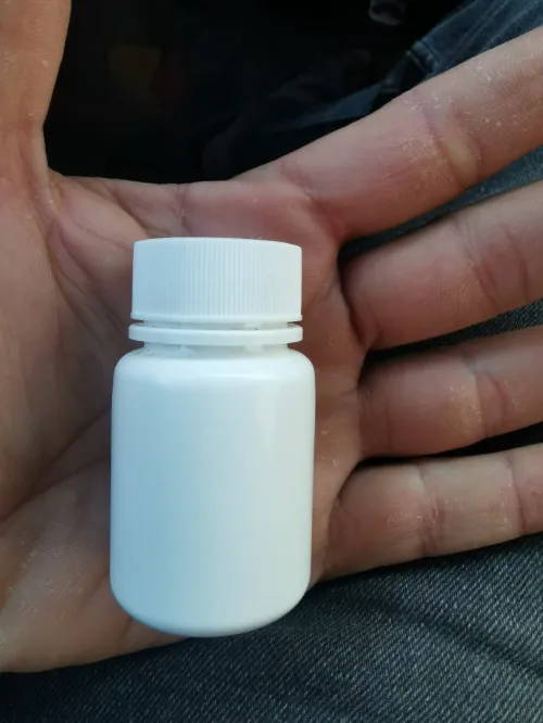 Flacon 30 ml en plastique (HDPE) 