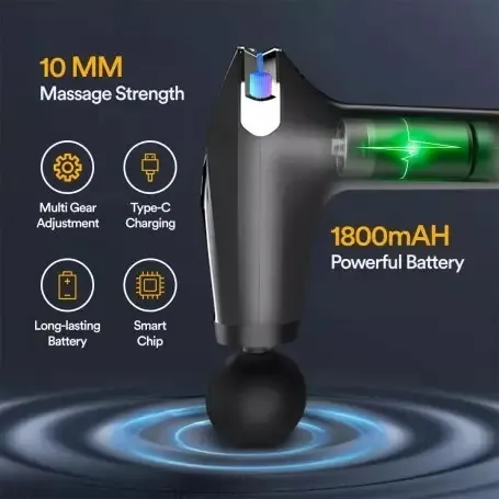 Appareil de massage Fascial Gun Pro 005 آلة تدليك مكينة مساج