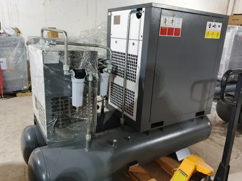 Compresseur à vis spécialement conçu pour les machines de découpe laser à fibre