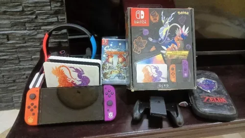 Nintendo Switch OLED Pokémon Scarlet & Violet Edition Console