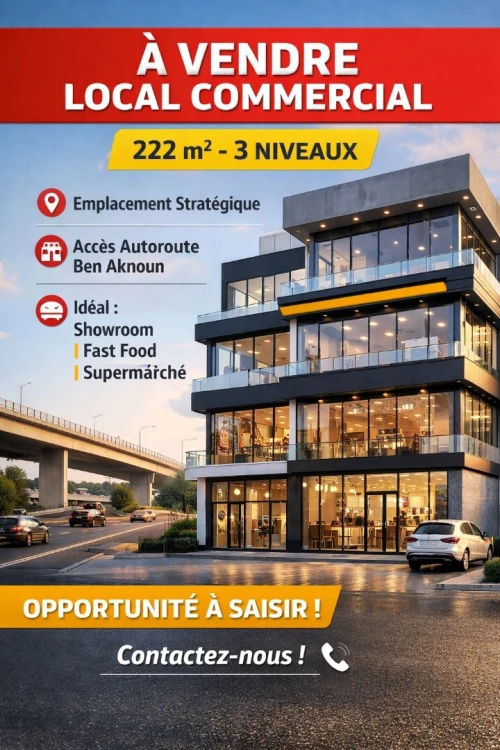 Vente Local Alger Birkhadem