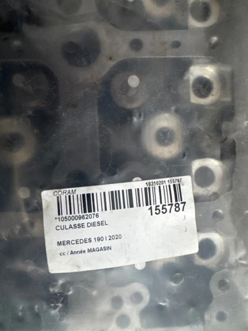 Culasse Mercedes Glb 200 Diesel 2020
