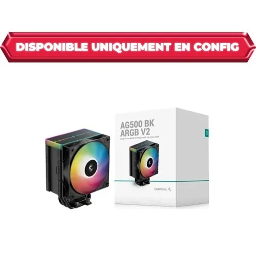 AIR COOLING DEEPCOOL AG500 ARGB V2 BLACK