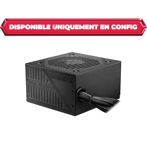 ALIMENTATION MSI MAG A600DN 600 WATTS 80PLUS