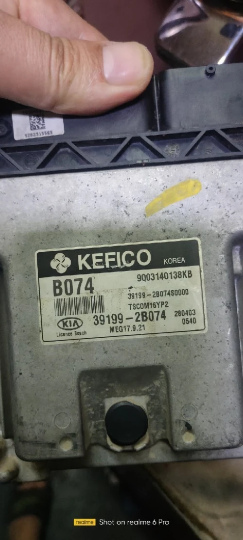Mémoire calculateur Kia hyundai
