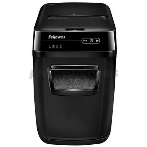 DESTRUCTEUR DE DOCUMENT FELLOWS AUTOMAX 150C 32 LITRES COUPES CROISEE 150 FEUILLES PROFESSIONEL