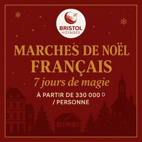 Circuit de Noel en France  7 jours de magie hivernale prix a partir de 330 000 dzd