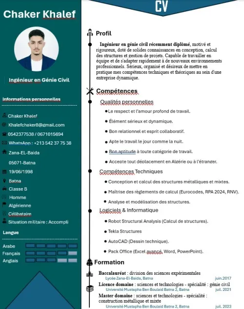 ingénieur en génie civil
