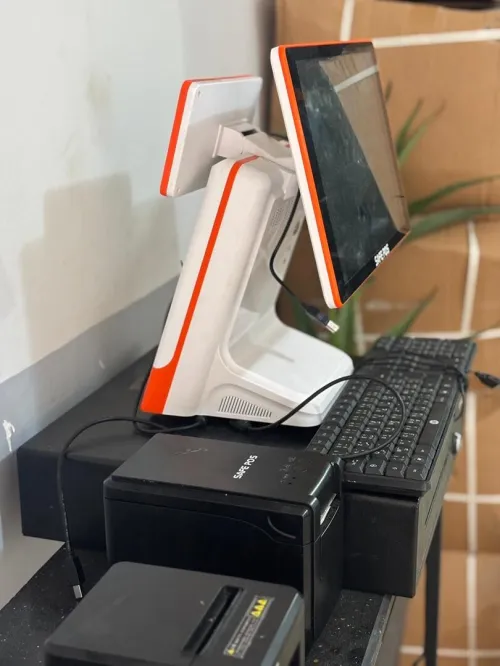 Caisse avec logiciel