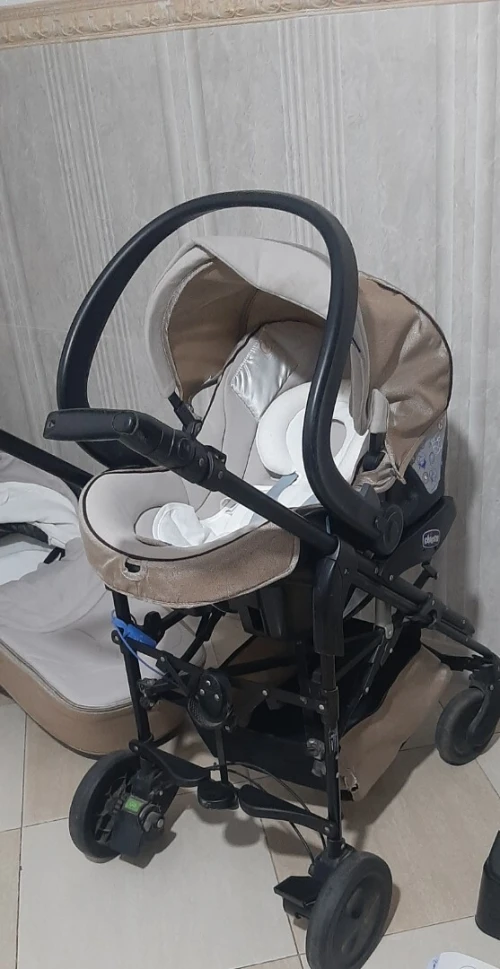 Pack trio poussette 3 en 1  ماركة ايطالية