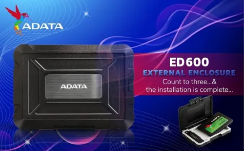 RACK 2.5 HDD/SSD ADATA ED600