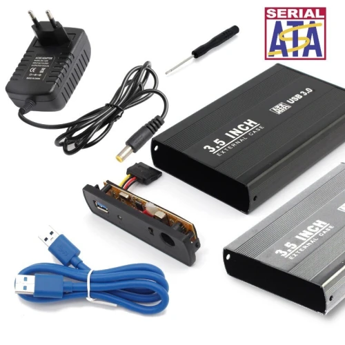 BOITE RACK 3.5 SATA USB2.0 GX-5353U2