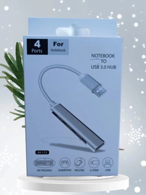 Mini hub adaptateur de type USB avec 4 ports USB / JH-113