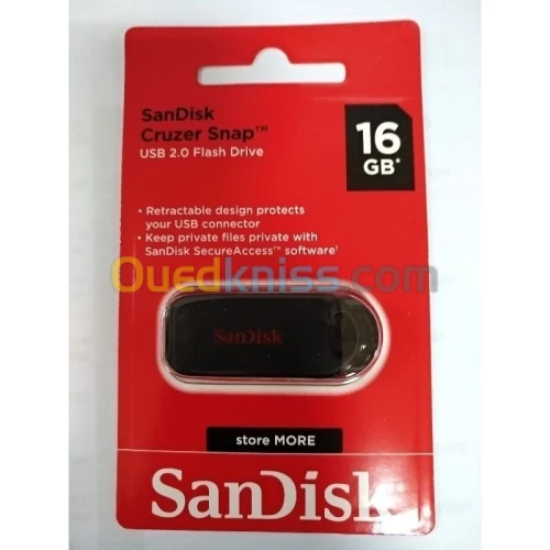 FLASH DISK SANDISK CRUZER SNAP 16GB