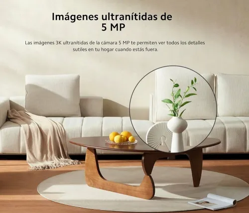 Caméra de Surveillance Xiaomi C500 Pro 3K avec Rotation 360 Vision Nocturne Audio Bidirectionnel