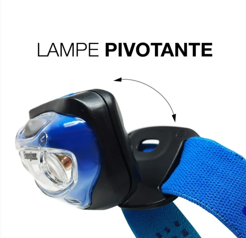 ENERGIZER SPORT LIGHTS PACK LAMPE FRONTALE 200 LUMENS IPX4