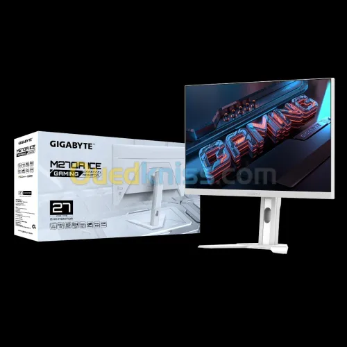 ECRAN GAMING GIGABYTE M27QA ICE 27' IPS EDGE TYPE 180Hz 1MS QHD 