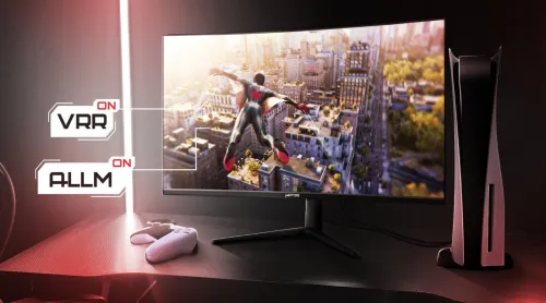 Cybrog 32 pouce MSG32V ecran 2K courbe 165Hz 1ms pour gaming bureau multimedia