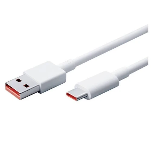 Cable Type C to USB Orange Fast 67W charge transfert rapide