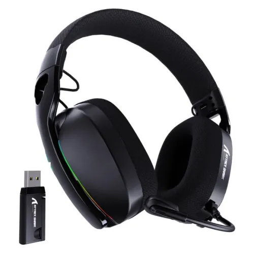 Casque Gaming Attack Shark L90  Son Immersif, Micro Précis et Confort Prolongé pour une Expérience de Jeu Intense