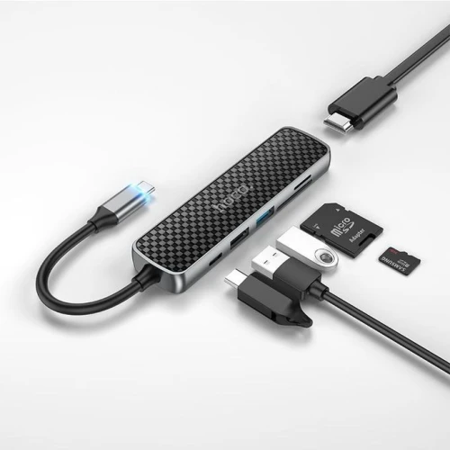 HUB TYPE-C MULTIFONCTION HOCO HB24 6 IN 1