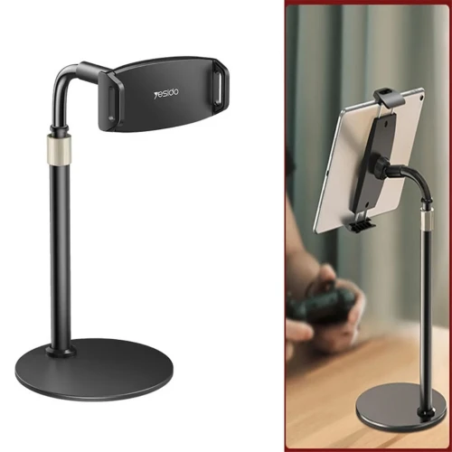 Support Tablette Téléphone YESIDO C115 Original Bras Flexible Réglable 360 Bureau
