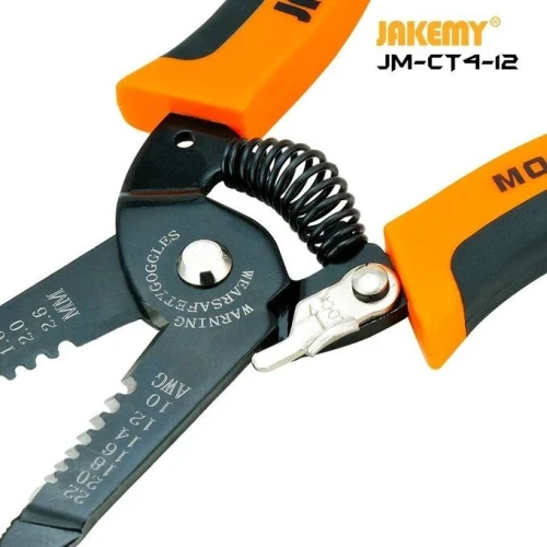 Pince à Dénuder JM-CT4-12 Outil Pince Coupe Fil Électricien
