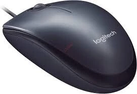 Souris Logitech M90 USB Filaire Haute Précision 1000 DPI Design Ambidextre Plug & Play Souris Bureau PC Portable Fiable et Durable
