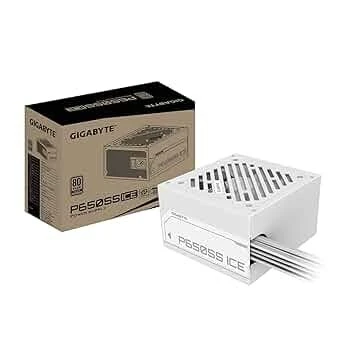 Alimentation Gigabyte P650SS Ice 80 Plus Silver 650W Puissante Stable Gaming PC